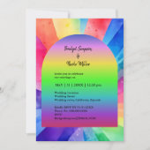 LGBTQ Hochzeit auf dem Gebiet der Menschenrechte E (Vorderseite)