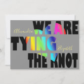 LGBTQ Hochzeit Save The Date (Vorderseite)