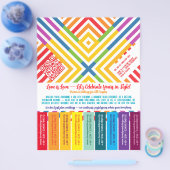 LGBTQ+ Hochzeitveranstalter Flyer (Einzeln)