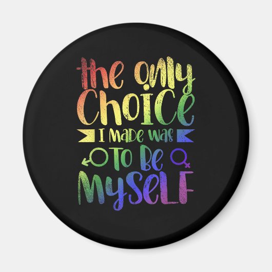 LGBTQ Human Rights Equality Gay Pride Month Gift Q Magnet (Vorne)