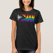 LGBTQ HUMAN T-Shirt (Vorderseite)
