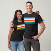 LGBTQ+-Inklusiv-Flag T-Shirt (Unisex)