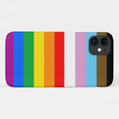 LGBTQ+ INKLUSIVE PRIDE FLAG Case-Mate iPhone HÜLLE (Rückseite (Horizontal))
