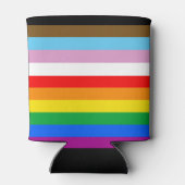 LGBTQ+ INKLUSIVE PRIDE FLAG DOSENKÜHLER (Rückseite)