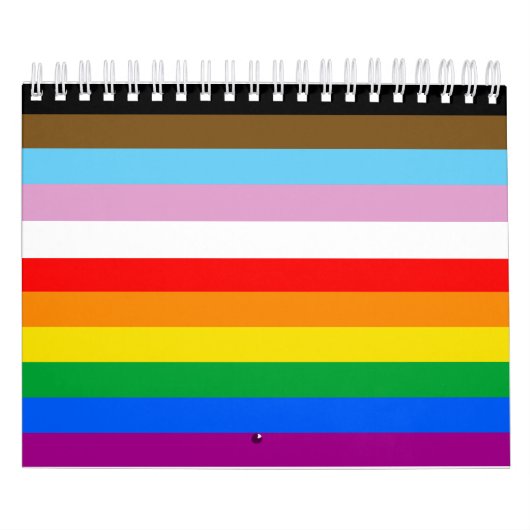 LGBTQ+ INKLUSIVE PRIDE FLAG KALENDER (Titelbild)