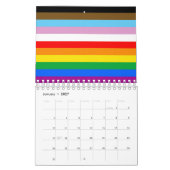 LGBTQ+ INKLUSIVE PRIDE FLAG KALENDER (Jan 2027)