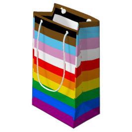 LGBTQ+ INKLUSIVE PRIDE FLAG KLEINE GESCHENKTÜTE