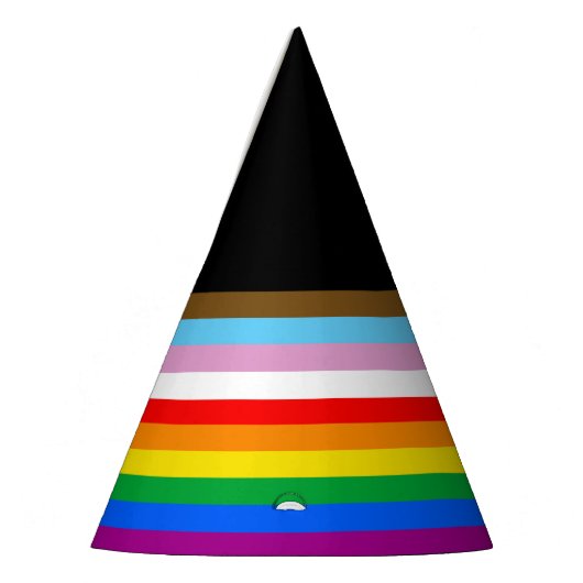 LGBTQ+ INKLUSIVE PRIDE FLAG PARTYHÜTCHEN (Links)