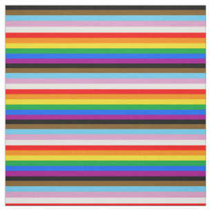 LGBTQ+ INKLUSIVE PRIDE FLAG STOFF