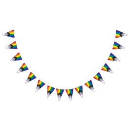 Lgbtq inklusive Regenbogen-Diversity Gay Pride Wimpelkette