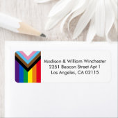 Lgbtq inklusive Regenbogenflagge Gay Pride Schwarz (Insitu)