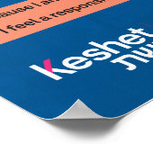 LGBTQ Jewish Heroes Poster - Leslea Newman (Ecke)