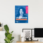 LGBTQ Jewish Heroes Poster - Leslea Newman (Heimbüro)