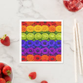 🌈LGBTQ+ JUBEL! Erblühen Sie gemeinsam Serviette (Beispiel)