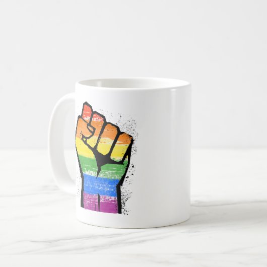 LGBTQ KAFFEETASSE (Vorderseite Links)