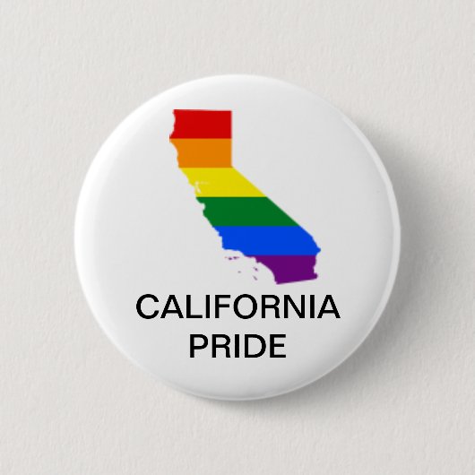 LGBTQ KALIFORNIA PRIDE BUTTON (Vorderseite)