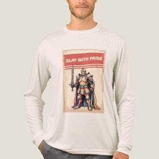 LGBTQ Knight Vintag Rainbow Tri-Blend Shirt