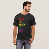 LGBTQ Lasse, Biden zu beenden T-Shirt (Vorne ganz)