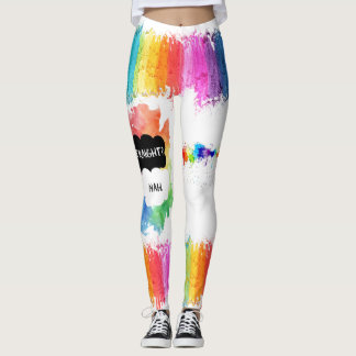 LGBTQ - Leggings - Anstreichen des Regenbogens