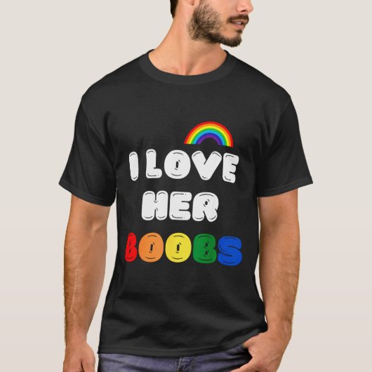 Lgbtq+ Lesbian Matching Couples Compliment I Love  T-Shirt (Vorderseite)