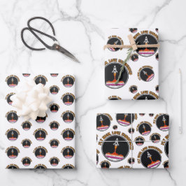 LGBTQ Lesbische Flagge, Fliegenhoch, Liebe grenzen Geschenkpapier Set