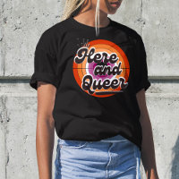 LGBTQ: Lesbische Flagge - Hier und Que