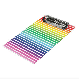 Lgbtq lgbtq, weißes Streifen Mini Klemmbrett