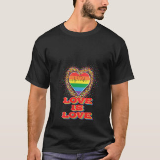 LGBTQ-Liebe für Frauen ist Liebe Gay Pride LGBT Al T-Shirt