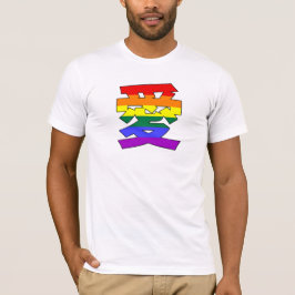 LGBTQ-LIEBE in Kanji und chinesischer Liebe ist Li T-Shirt