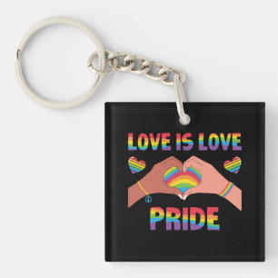 LGBTQ - Liebe ist Liebe - Stolz Schlüsselanhänger