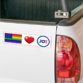 LGBTQ Liebe Joe Biden! Autoaufkleber (Auf Lkw)
