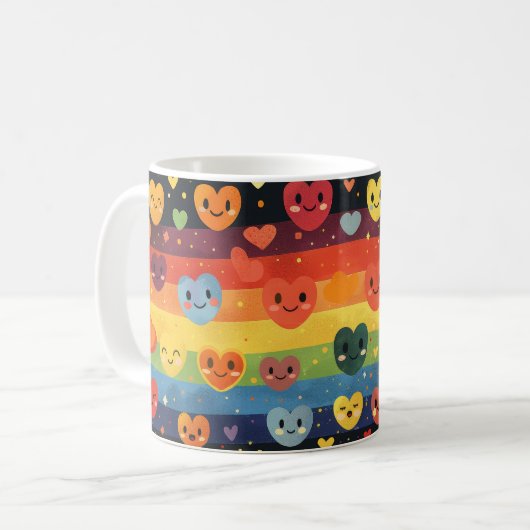 LGBTQ-Liebe Kaffeetasse (Vorderseite Links)