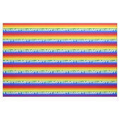 LGBTQ-LIEBE: LIEBE Rainbow Stoff (Fat Quarter (45,7 x 55,9 cm))