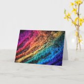 LGBTQ LIEBT EUCH IMMER! KARTE (Gelbe Blume)