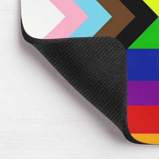 LGBTQ+-Mausklick Mousepad (Ecke)
