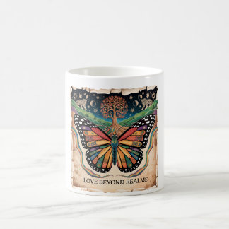LGBTQ Mayan Butterfly Tasse | Rainbow Pride