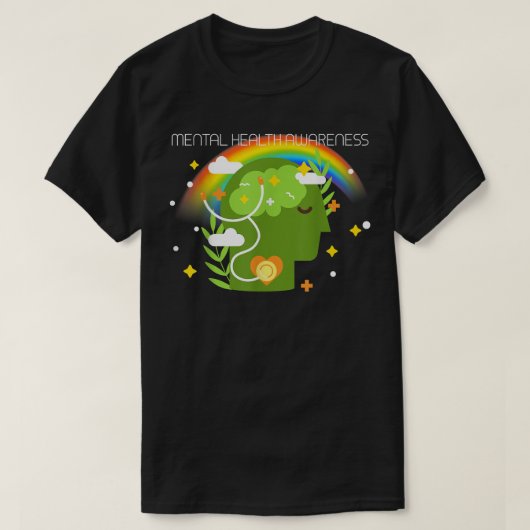 LGBTQ Mental Health Awareness 3004 1339 T-Shirt (Design vorne)