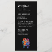 🌈 LGBTQ+-MENÜ + Textbudget Interne Einheit Menükarte (Vorderseite)