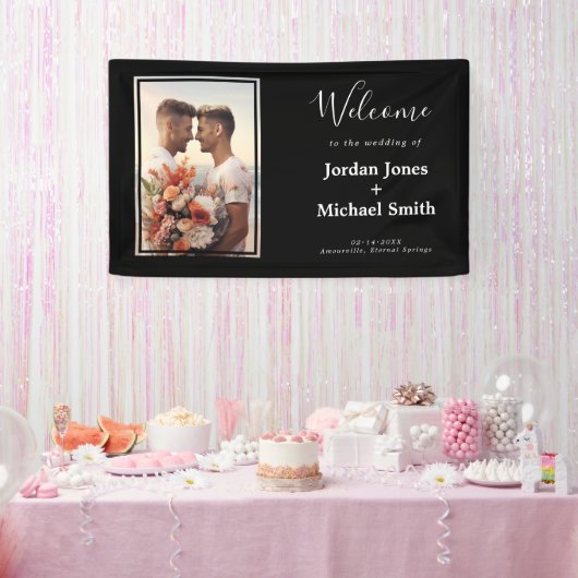 LGBTQ+ mit Foto Budget Ewige Einheit Banner (Party)