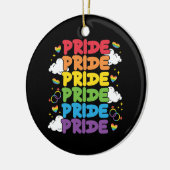 LGBTQ - Monat Keramik Ornament (Links)
