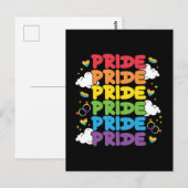 LGBTQ - Monat Postkarte (Vorne/Hinten)