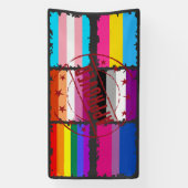 LGBTQ Monatsmarken Banner (Vertikal)