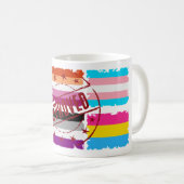 LGBTQ Monatsmarken Kaffeetasse (VorderseiteRechts)