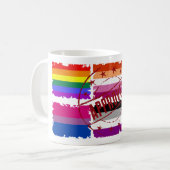 LGBTQ Monatsmarken Kaffeetasse (Vorderseite Links)