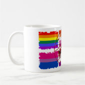 LGBTQ Monatsmarken Kaffeetasse (Links)