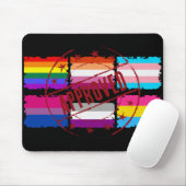 LGBTQ Monatsmarken Mousepad (Mit Mouse)