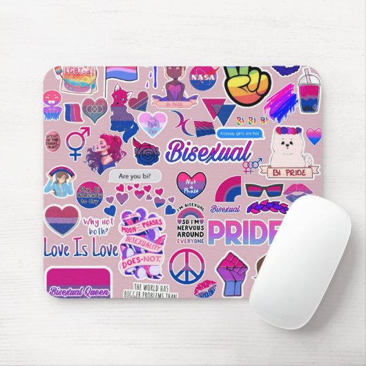 LGBTQ Mousepad (Mit Mouse)