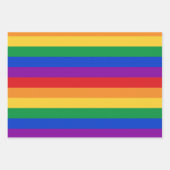 LGBTQ, nichtbinär, Genderfluidflags Geschenkpapier Set (Vorderseite)