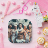 LGBTQ+ oder Junggesellinnenabschied-Papierteller Pappteller (Party)