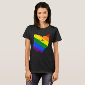 LGBTQ+ Ohio Pride T-Shirt (Vorne ganz)